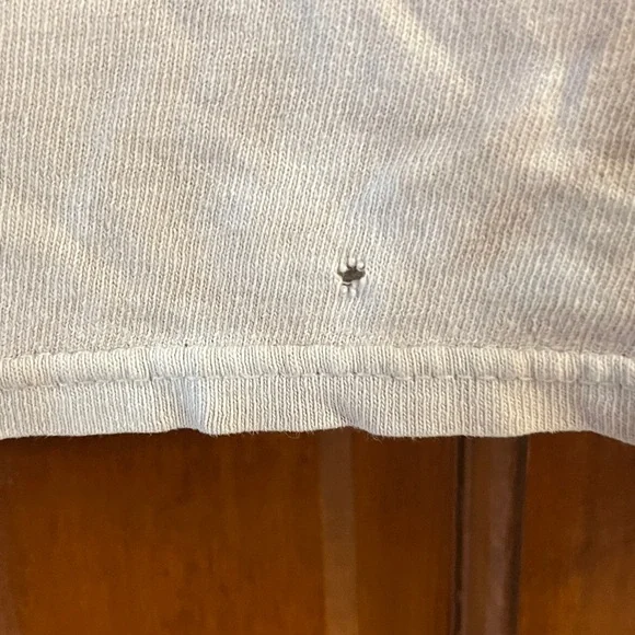 AC/DC Back in Black Tour Tie-Dye Tank Top - White and Tan - Picture 4 of 4